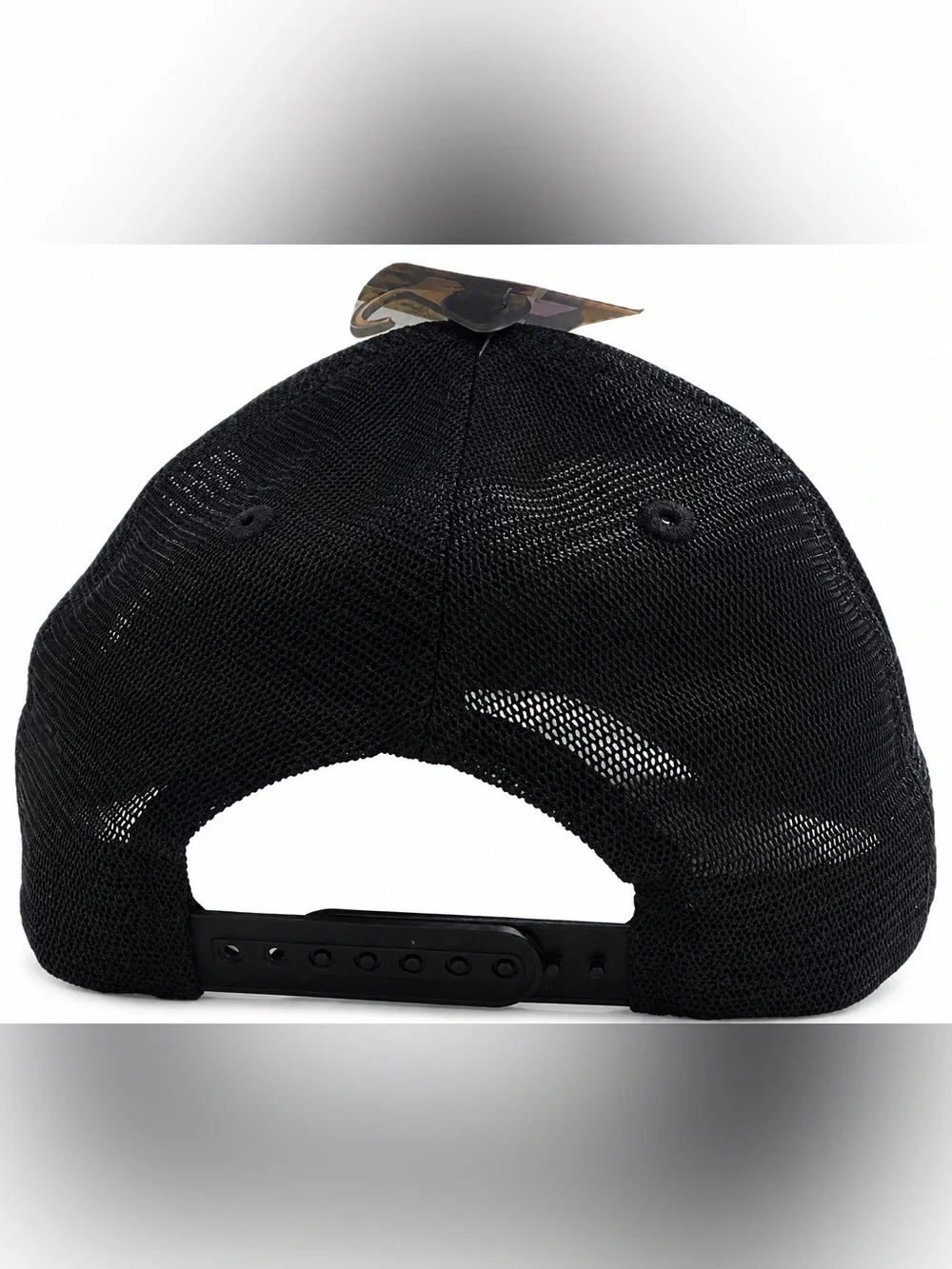 Champion Black Hat with Embroidered 'C' Logo